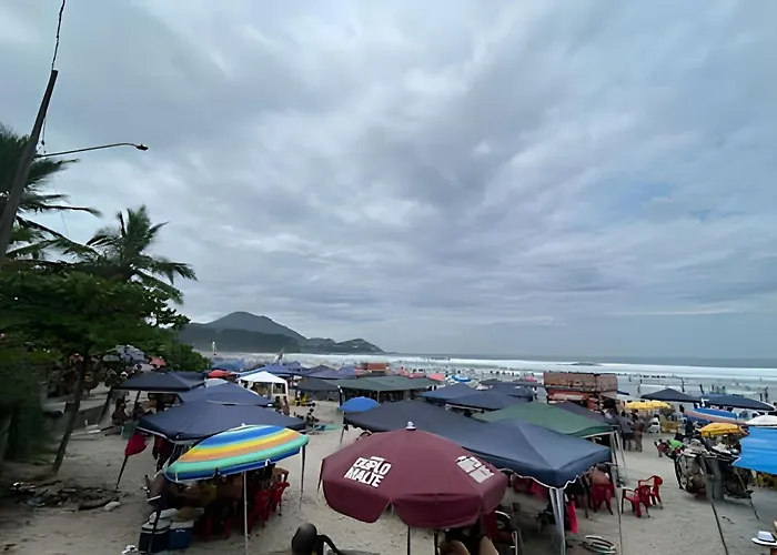 Kit Net Na Praia Grande Ubatuba A 250 Metros Do Mar