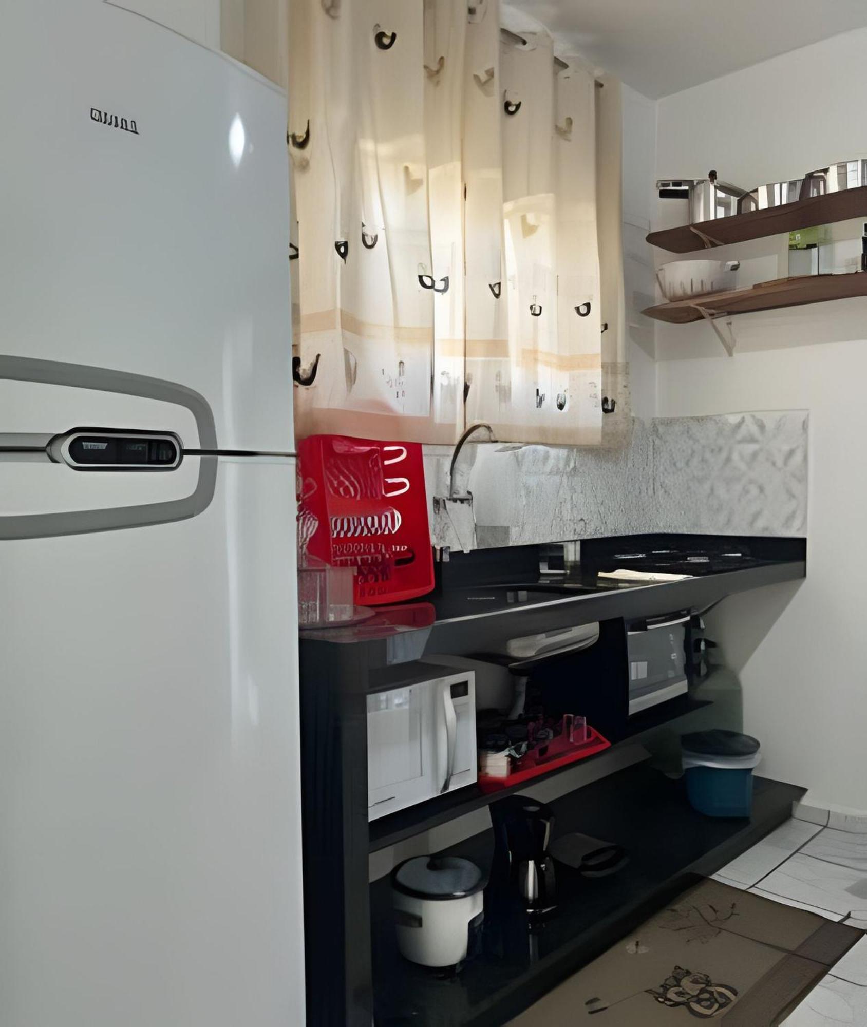 Kit Net Na Grande A 250 Metros Do Mar Apartment